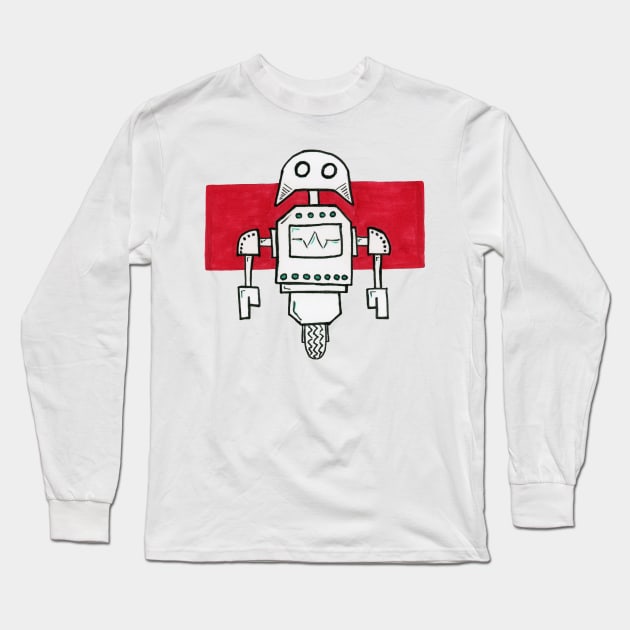 Robot Long Sleeve T-Shirt by CuteBotss